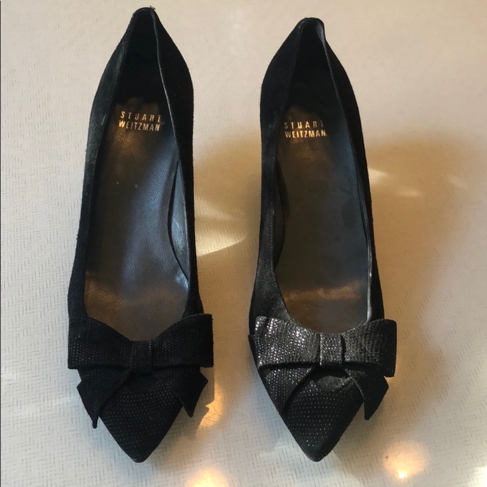 Stuart Weitzman Bow Heels